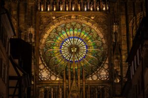 La rosace de la Cathédrale