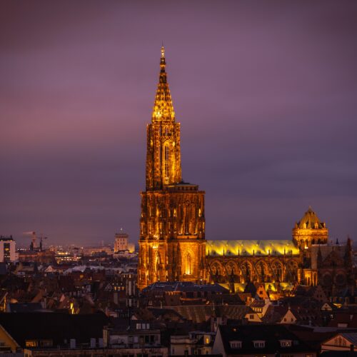 La Cathédrale de Strasbourg depuis les toits