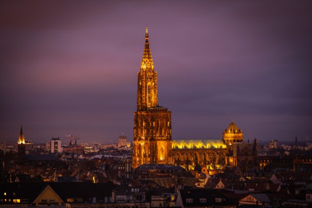 La Cathédrale de Strasbourg depuis les toits